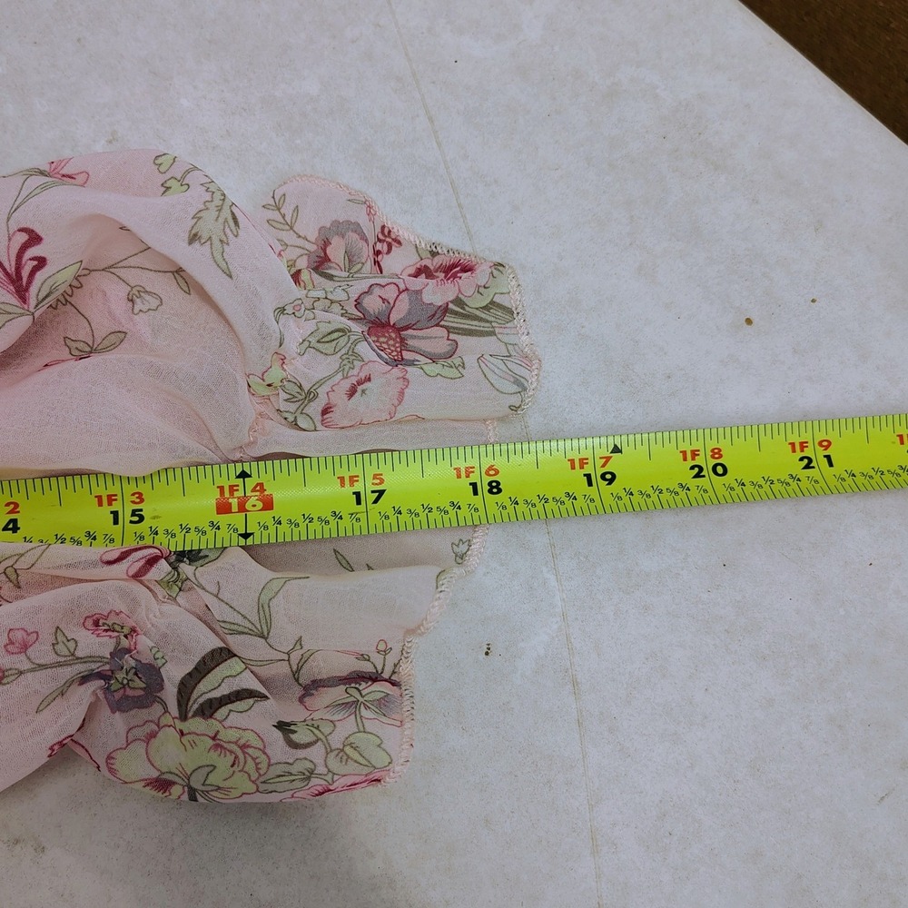 SHEIN Curve 3XL Pink Floral Cottagecore Fairytale Princesscore Dress‎ Mini - Picture 8 of 13